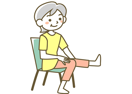 椅子ヨガイメージ