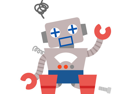 ��ꂽ���{�b�g