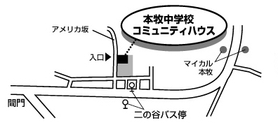 地図のイラストです