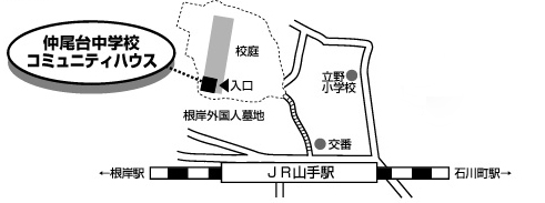 地図のイラストです