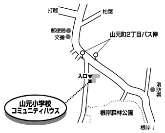 地図のイラストです